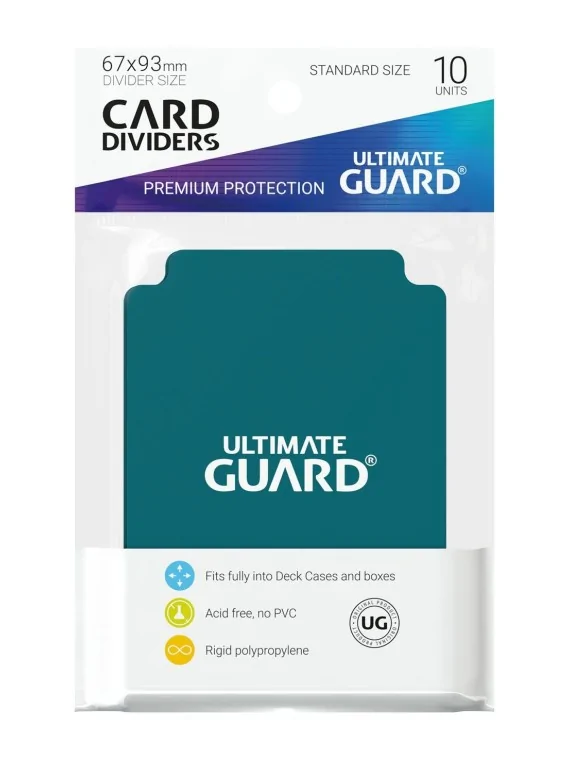 Ultimate Guard Card Dividers Tarjetas Separadoras para Cartas Tamaño Estándar Gasolina Azul (10) de Ultimate Guard en OTROS | La