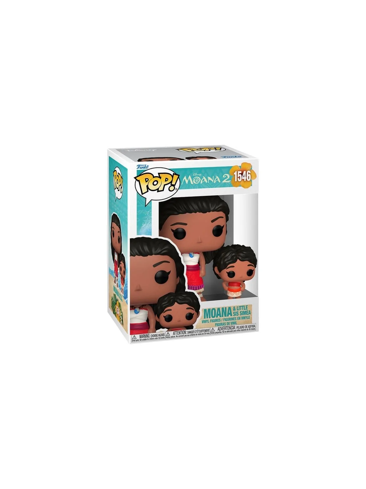 Funko POP! Moana 2: Moana & Little Sis Simea (1546) de Funko en Funko Pop | La Cueva Roja