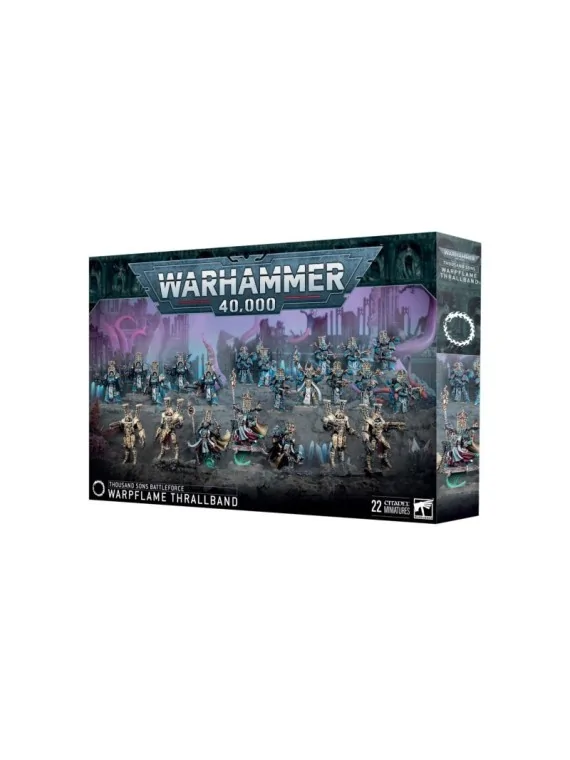 Warhammer 40.000: Thousand Sons Battleforce - Banda de Esclavos Fuegobrujo (36-05) de Games Workshop en WARHAMMER 40.000 | La Cu