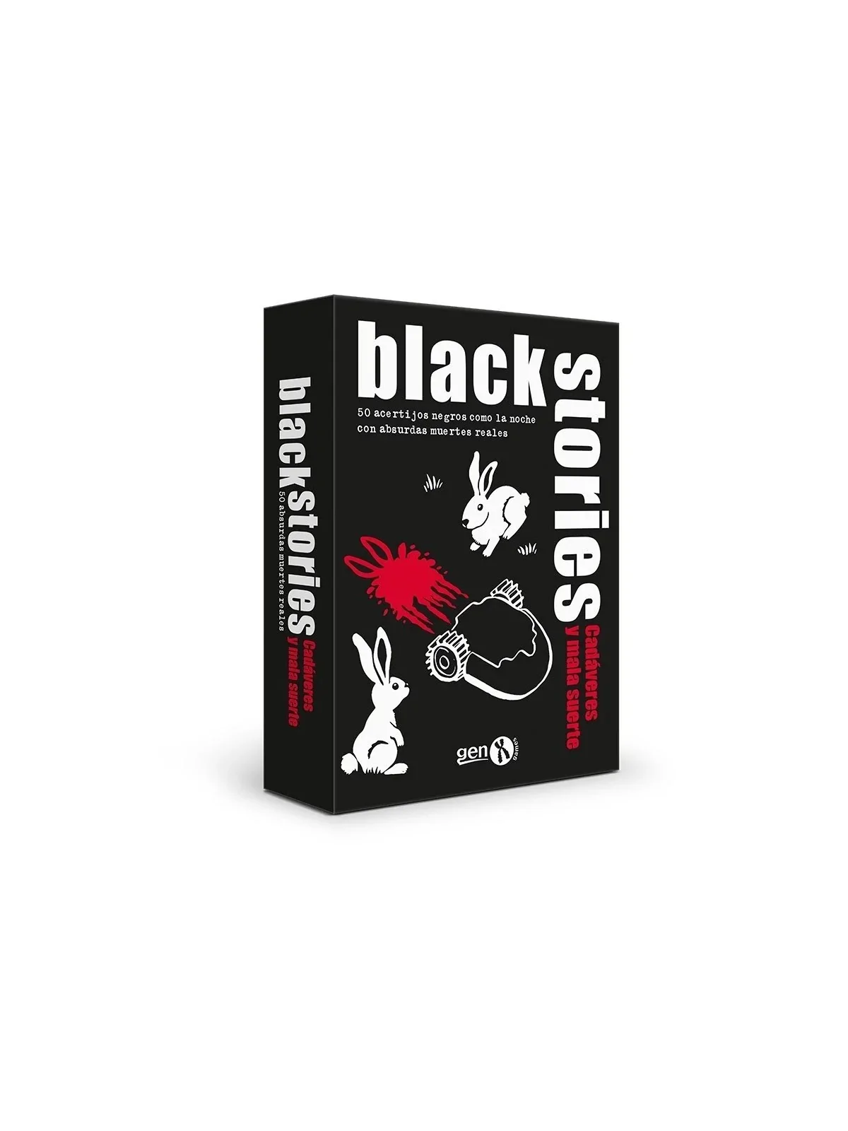 Black Stories: Cadaveres y Mala Suerte de Gen X Games en Juegos de Cartas | La Cueva Roja