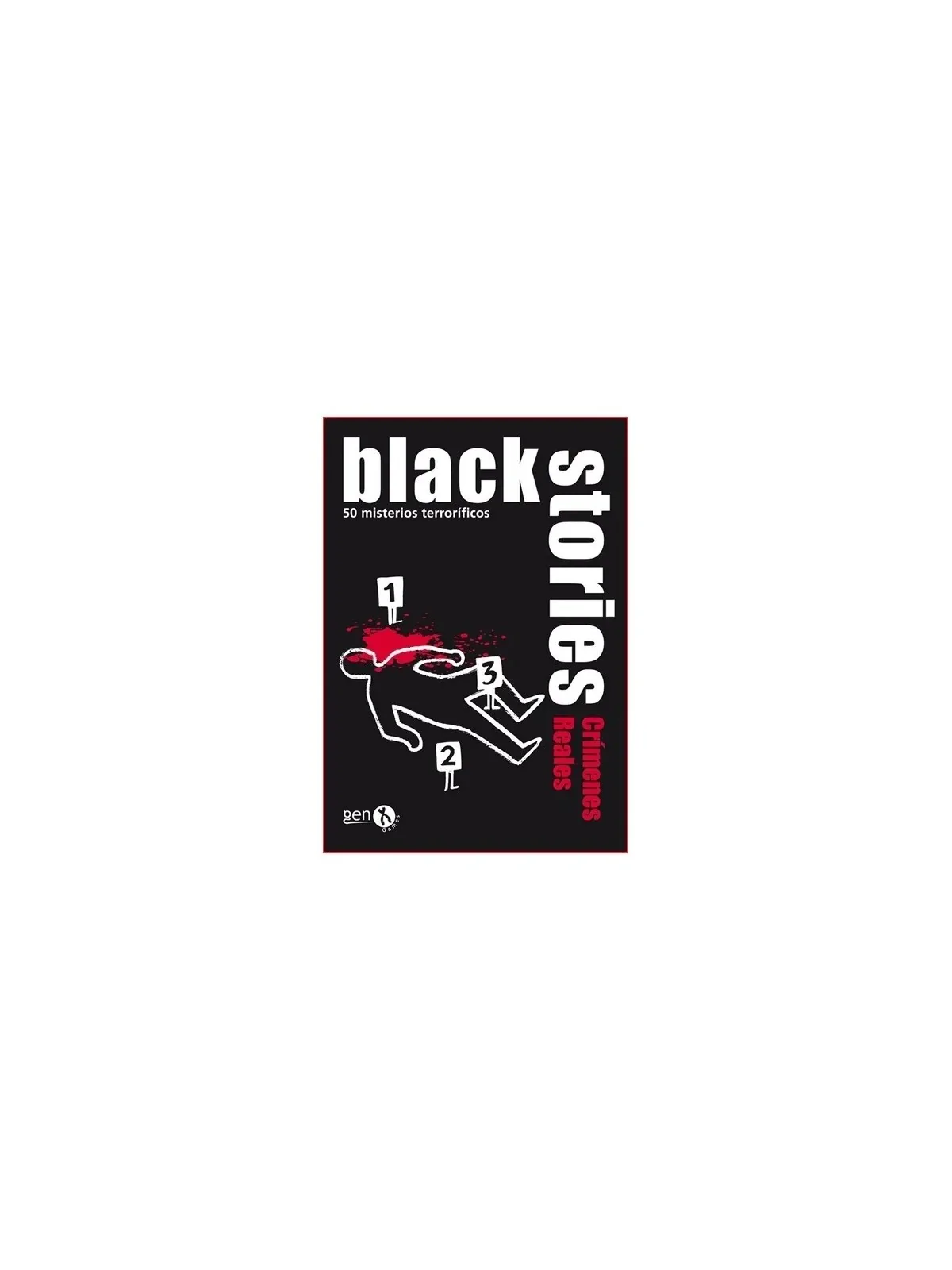 Black Stories: Crimenes Reales de Gen X Games en Juegos de Cartas | La Cueva Roja