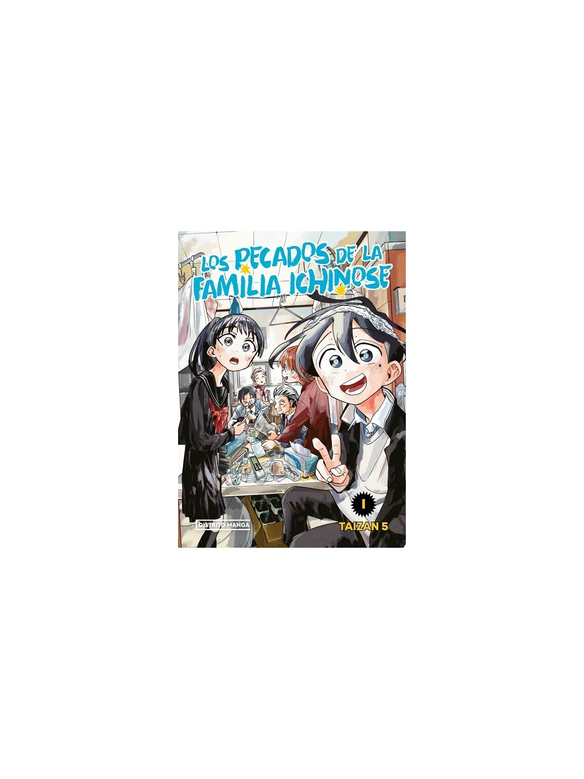 Los Pecados de la Familia Ichinose 01 de Distrito Manga en Mangas | La Cueva Roja