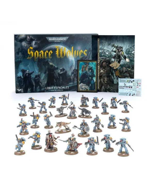 Warhammer 40000: Space Marines – Space Wolves - Caja de Ejército (53-33) de Games Workshop en WARHAMMER 40.000 | La Cueva Roja
