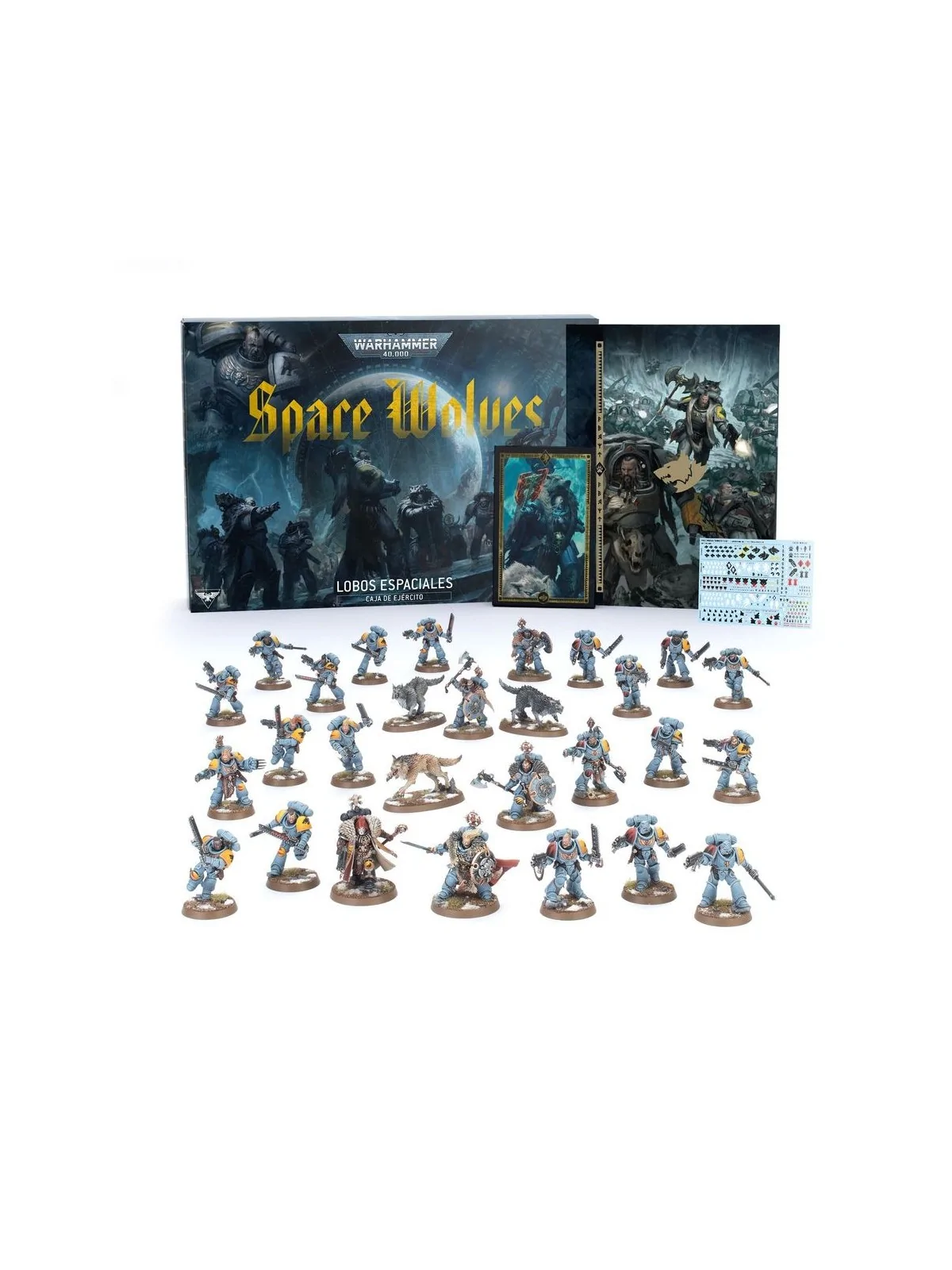Warhammer 40000: Space Marines – Space Wolves - Caja de Ejército (53-33) de Games Workshop en WARHAMMER 40.000 | La Cueva Roja