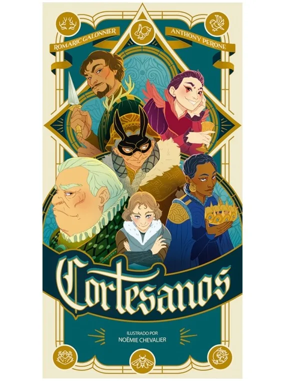 Cortesanos de Maldito Games en Juegos de Cartas | La Cueva Roja