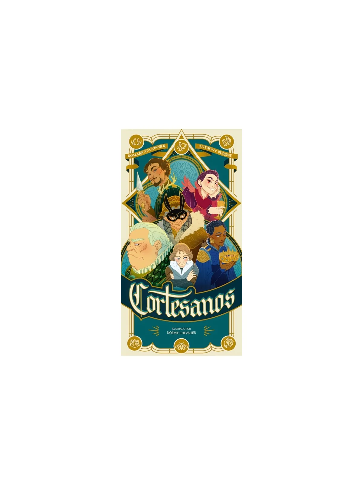 Cortesanos de Maldito Games en Juegos de Cartas | La Cueva Roja