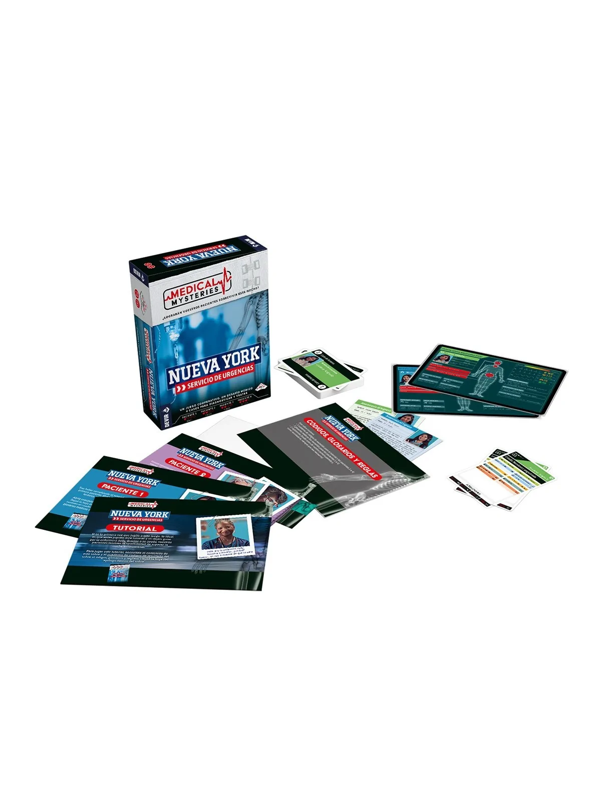 Medical Mysteries New York de Devir en Juegos de Tablero | La Cueva Roja