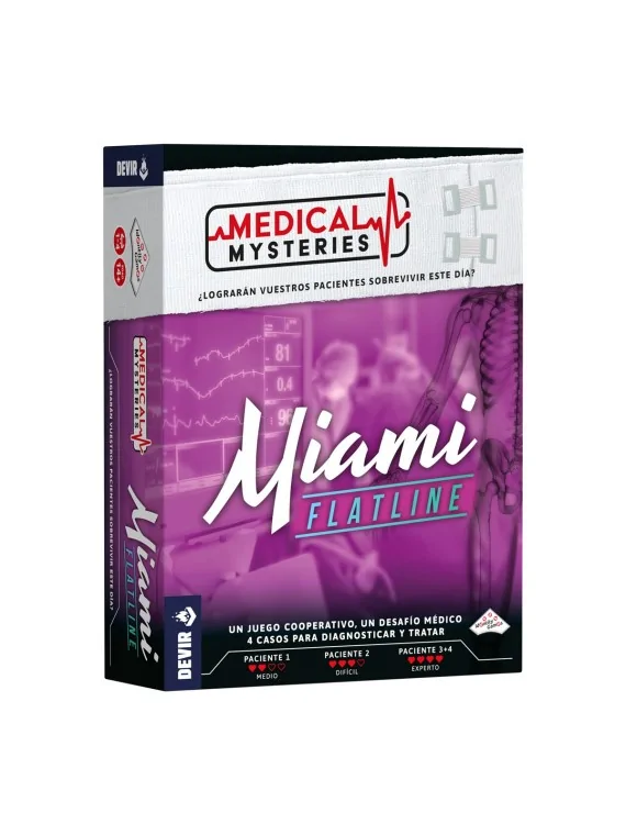 Medical Mysteries Miami de Devir en Juegos de Tablero | La Cueva Roja