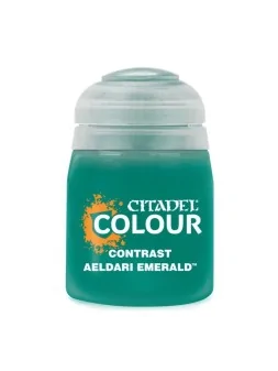 Warhammer Colour Contrast: Aeldari Emerald 18ml (29-48) de Games Workshop en Warhammer Colour | La Cueva Roja
