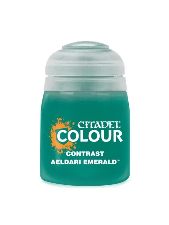Warhammer Colour Contrast: Aeldari Emerald 18ml (29-48) de Games Workshop en Warhammer Colour | La Cueva Roja