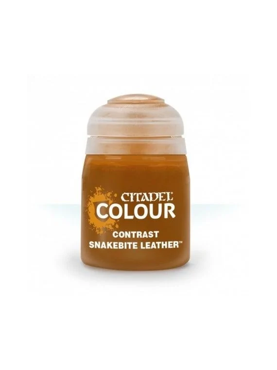 Warhammer Colour Contrast: Snakebite Leather (29-27) de Games Workshop en Warhammer Colour | La Cueva Roja