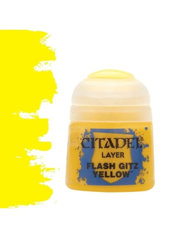 Warhammer Colour Layer: Flash Gitz Yellow (22-02) de Games Workshop en Warhammer Colour | La Cueva Roja