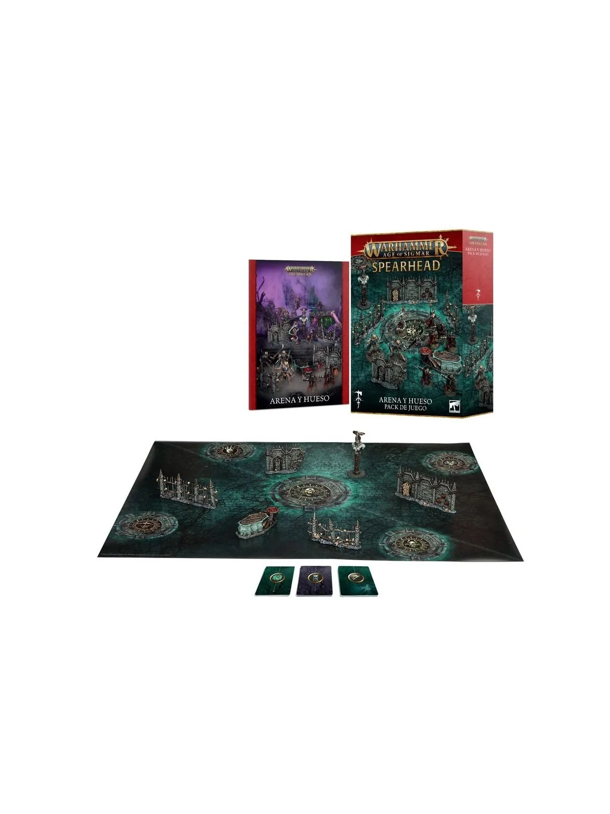 Age of Sigmar: Sand and Bone Gaming Pack (80-57) de Games Workshop en WARHAMMER AGE OF SIGMAR | La Cueva Roja
