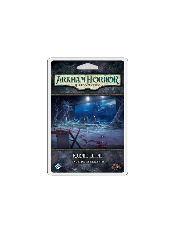 Arkham Horror LCG: Rodaje Letal Pack de Escenario de Fantasy Flight Games en Juegos de Tablero | La Cueva Roja