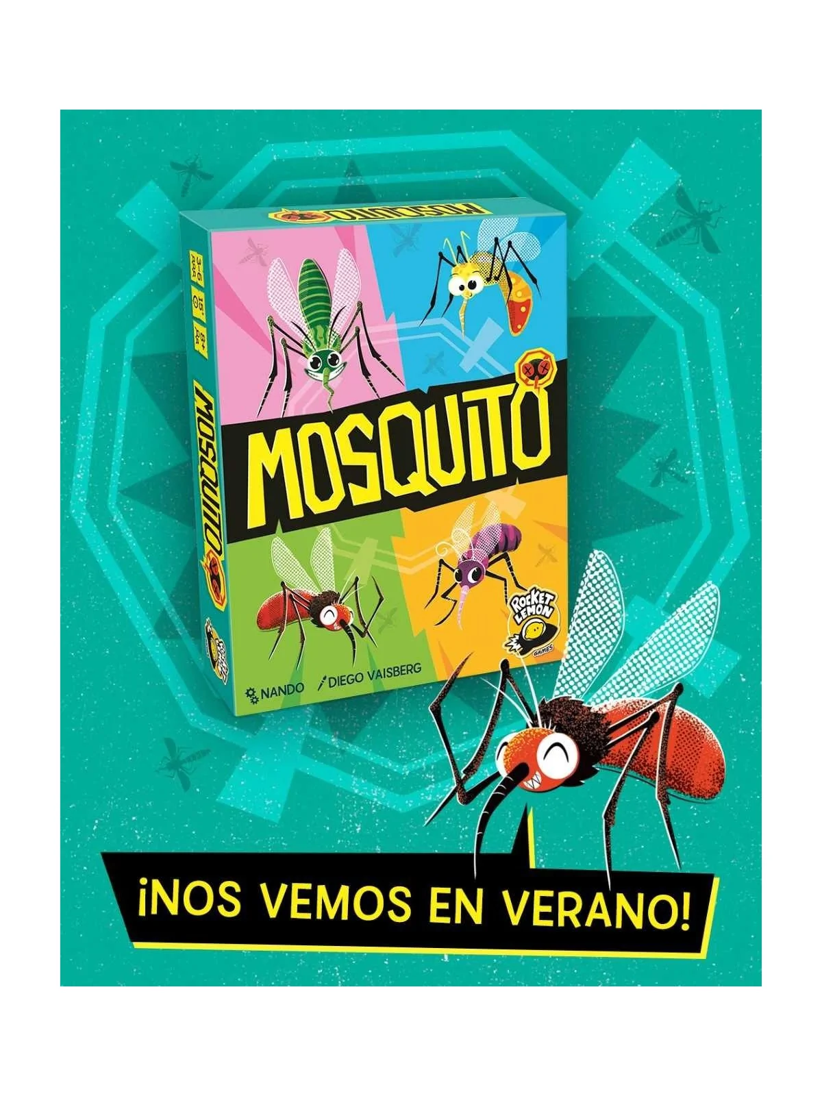 Mosquito de Rocket Lemon Games en Juegos de Cartas | La Cueva Roja