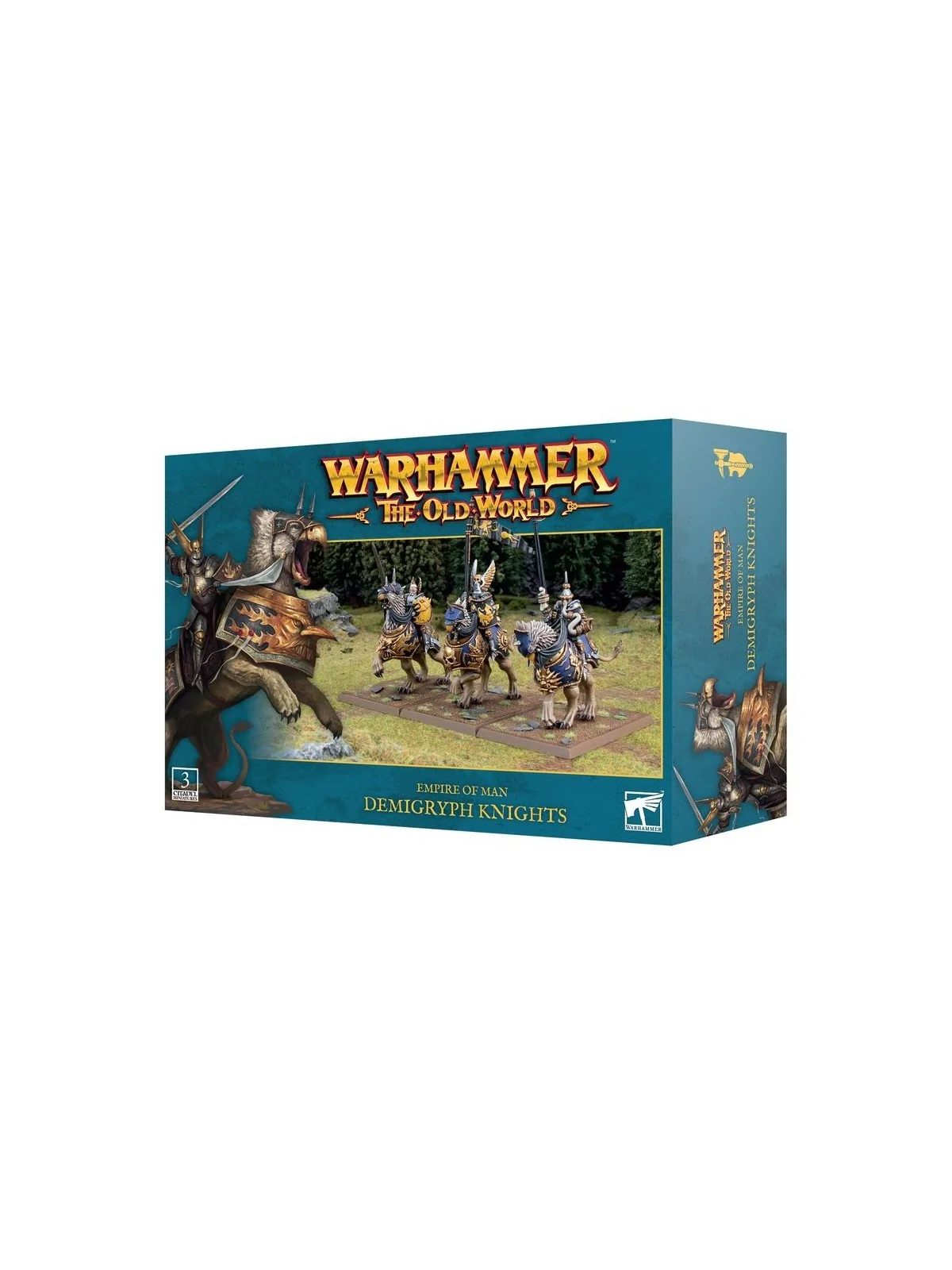 The Old World: Empire of Man – Demigryph Knights (06-107) de Games Workshop en WARHAMMER THE OLD WORLD | La Cueva Roja