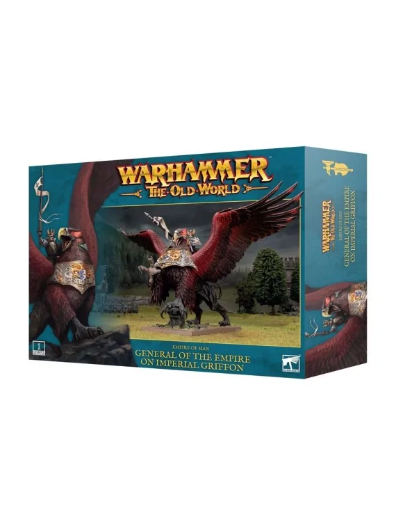 The Old World: Empire of Man – General of the Empire on Imperial Griffon (06-103) de Games Workshop en WARHAMMER THE OLD WORLD |