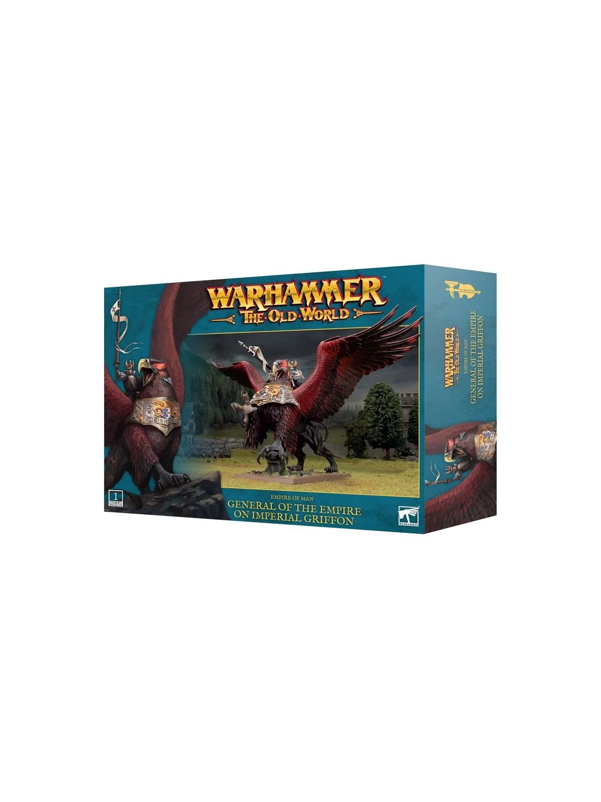 The Old World: Empire of Man – General of the Empire on Imperial Griffon (06-103) de Games Workshop en WARHAMMER THE OLD WORLD |