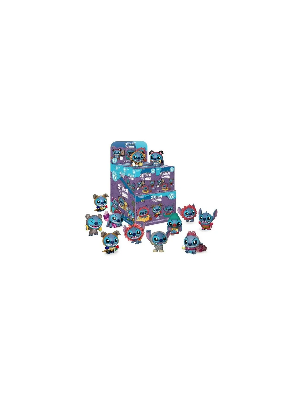 Funko Mystery Minis Stitch in Costume Display de Funko en Funko Pop | La Cueva Roja