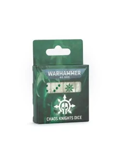 Warhammer 40000: Chaos Knights - Dados (40-30) de Games Workshop en WARHAMMER 40.000 | La Cueva Roja