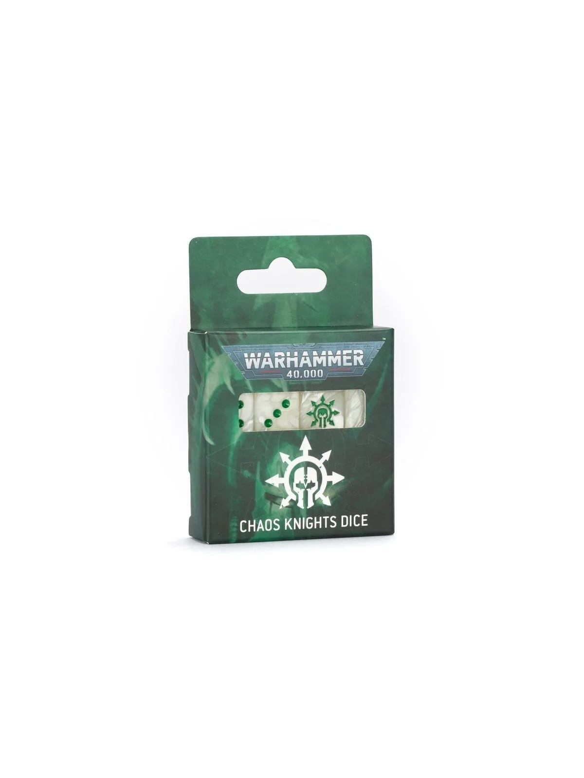 Warhammer 40000: Chaos Knights - Dados (40-30) de Games Workshop en WARHAMMER 40.000 | La Cueva Roja
