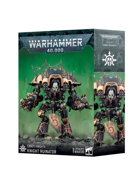 Warhammer 40000: Chaos Knights - Caballero Portarruina (43-102) de Games Workshop en WARHAMMER 40.000 | La Cueva Roja