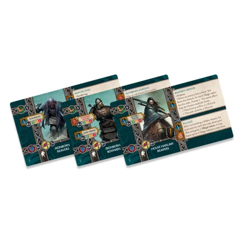 Canción de hielo y fuego: Caja de Inicio Greyjoy de CMON en Juegos de Tablero | La Cueva Roja