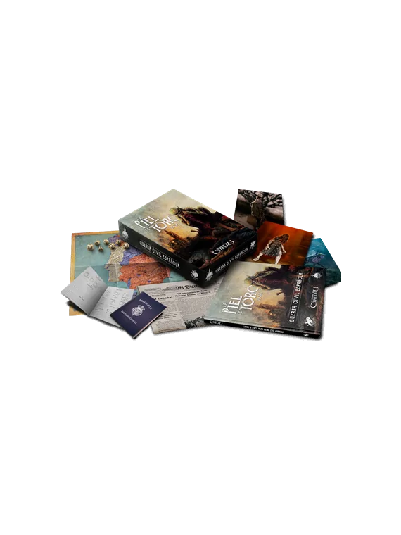 La Llamada de Cthulhu: Caja La Piel de Toro 1936 - Guerra Civil Española de Shadowlands Ediciones en Juegos de Rol | La Cueva Ro