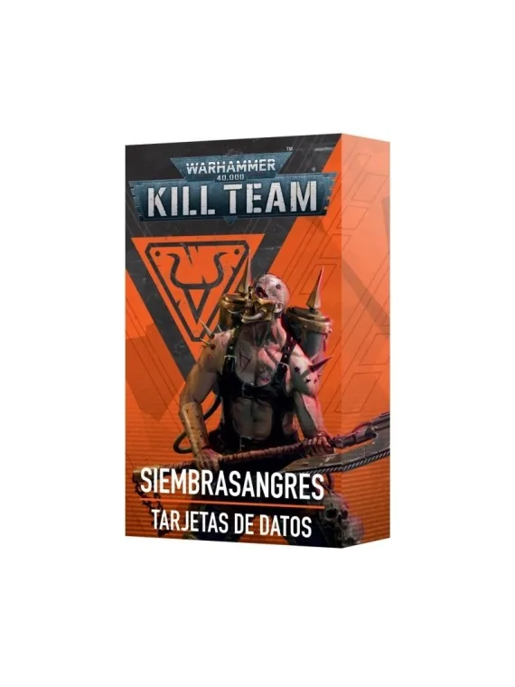 Warhammer 40000 Kill Team: Tarjetas de Datos Siembrasangres (102-60) de Games Workshop en WARHAMMER 40.000 | La Cueva Roja
