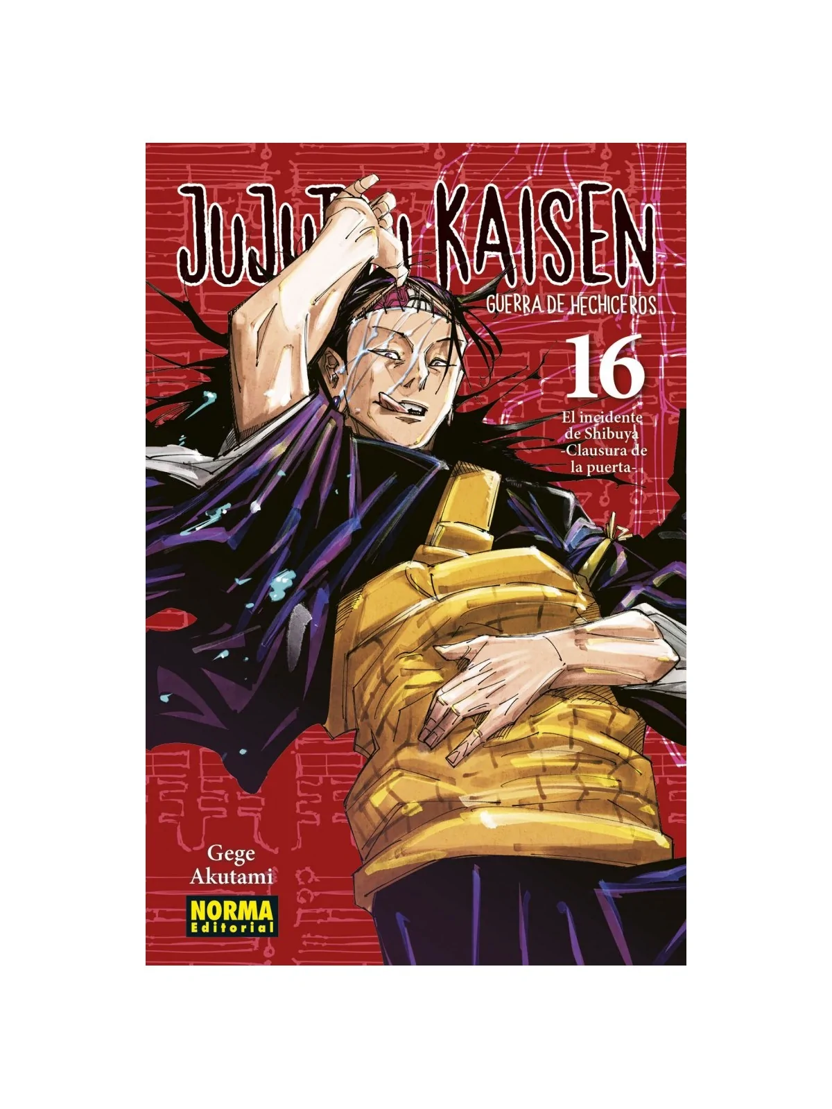 Jujutsu Kaisen 16 de Norma Editorial en Mangas | La Cueva Roja