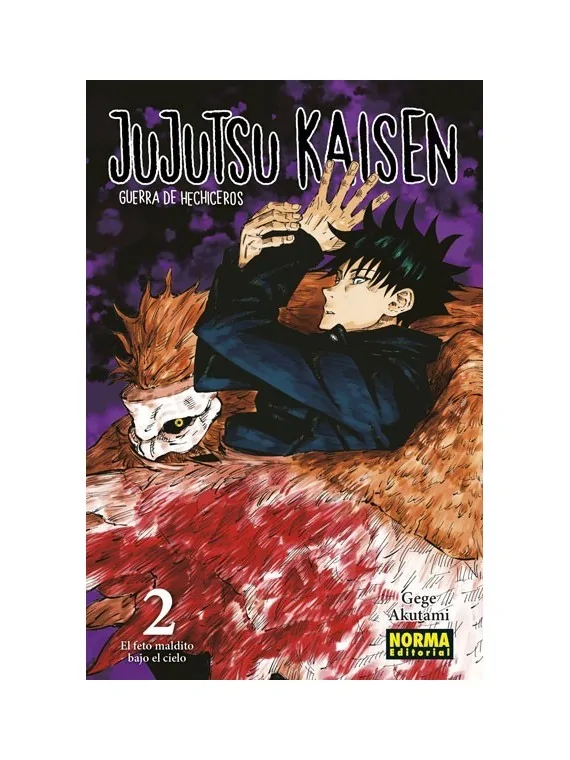Jujutsu Kaisen 02 de Norma Editorial en Mangas | La Cueva Roja