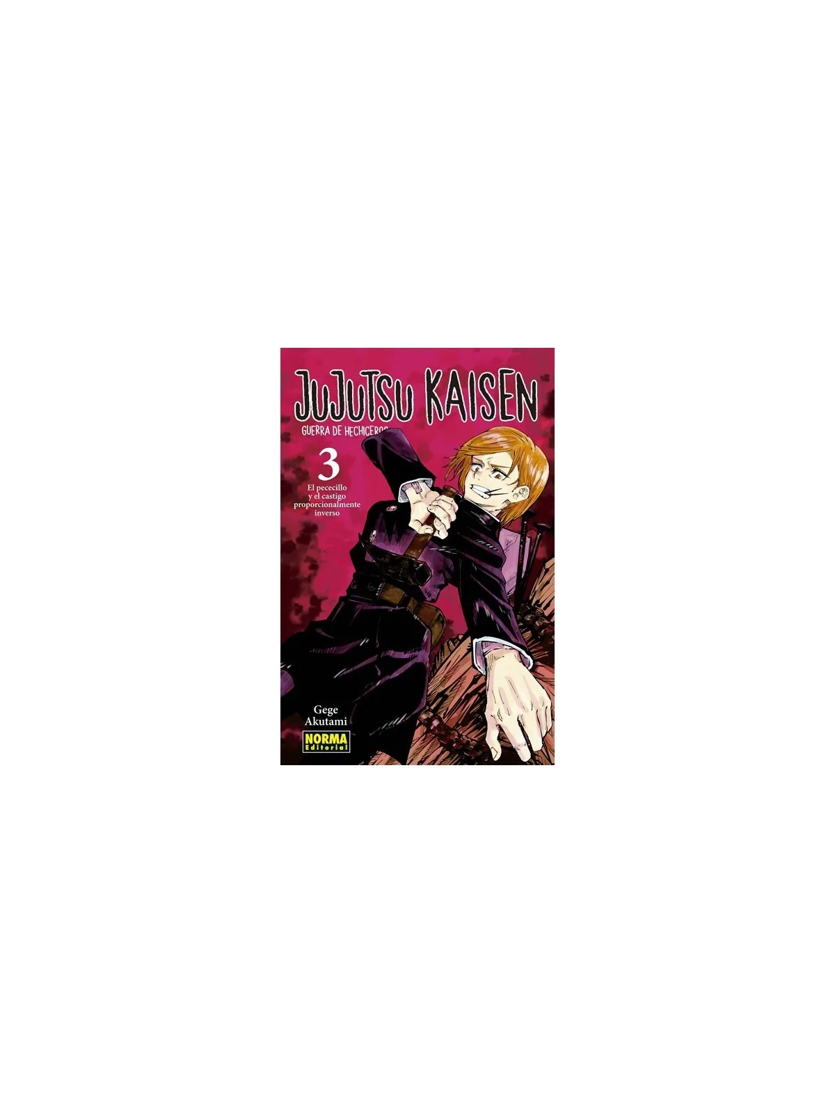 Jujutsu Kaisen 03 de Norma Editorial en Mangas | La Cueva Roja