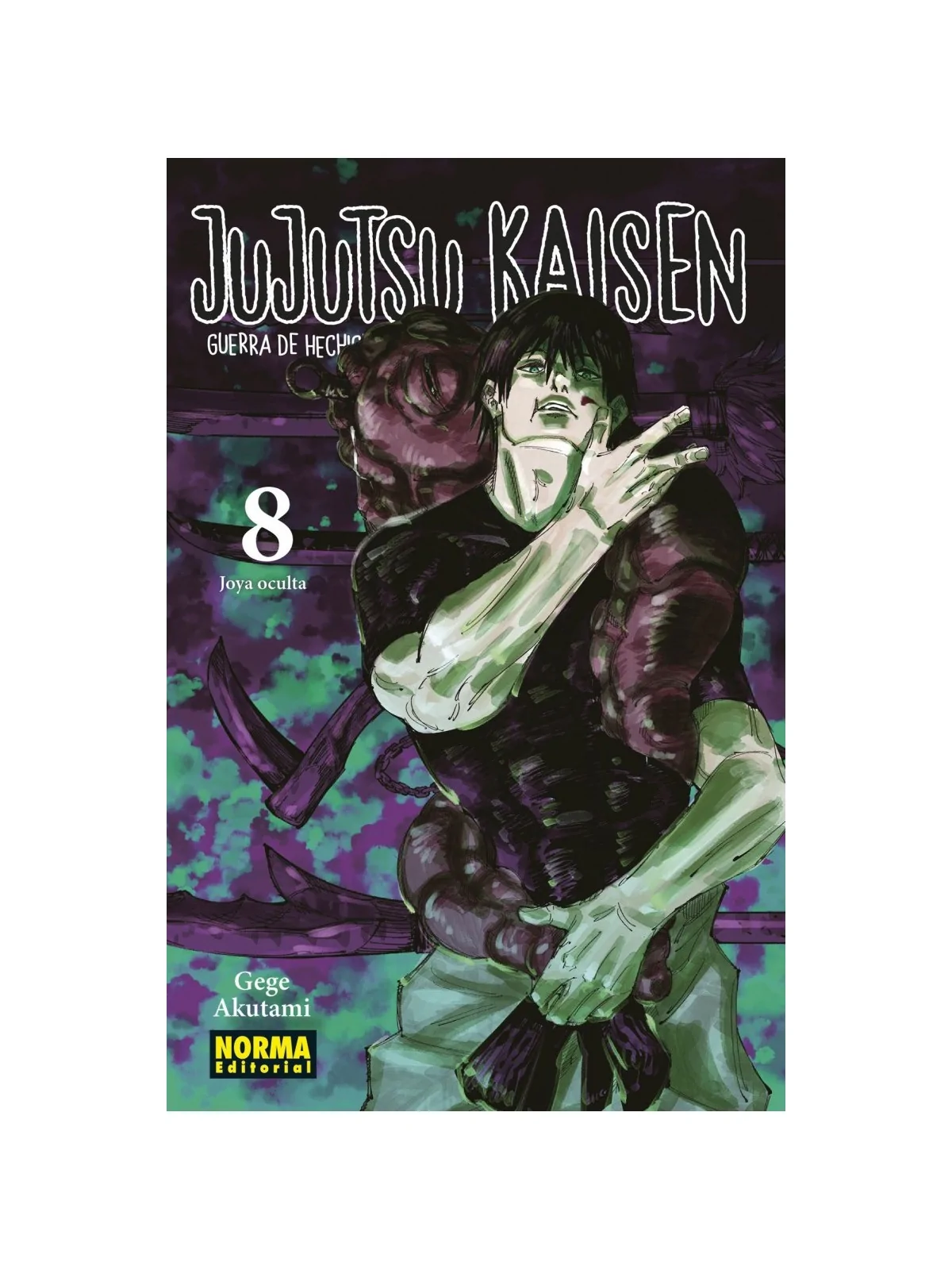 Jujutsu Kaisen 08 de Norma Editorial en Mangas | La Cueva Roja