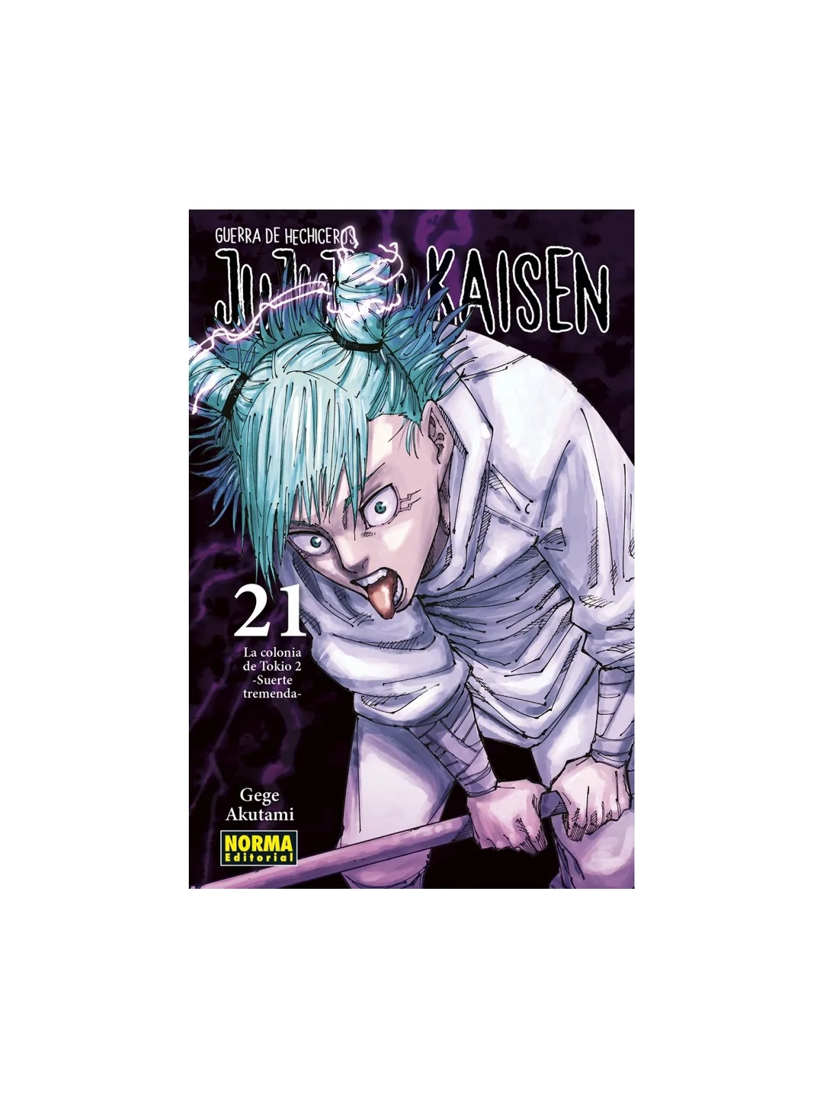 Jujutsu Kaisen 21 de Norma Editorial en Mangas | La Cueva Roja