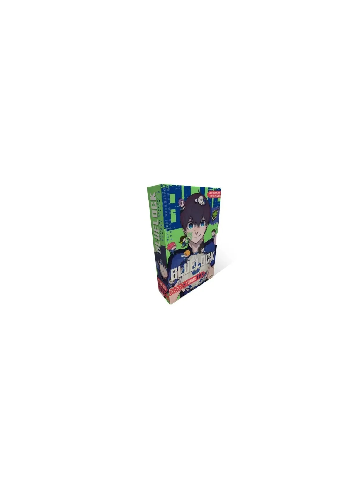 Shonen Starter Set Blue Lock 1+2+3 de Planeta Comic en Mangas | La Cueva Roja