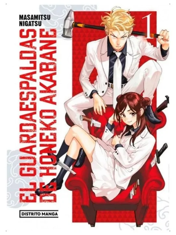 El Guardaespaldas de Honeko Akabane 01 de Distrito Manga en Mangas | La Cueva Roja