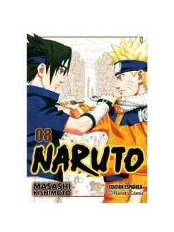 Naruto Jump Remix 08 (3 en 1) de Planeta Comic en Mangas | La Cueva Roja