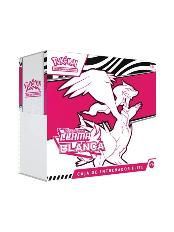 Pokemon - Elite Trainer Box: Llama Blanca Reshiram (Castellano) de Bandai en Pokemon TCG | La Cueva Roja