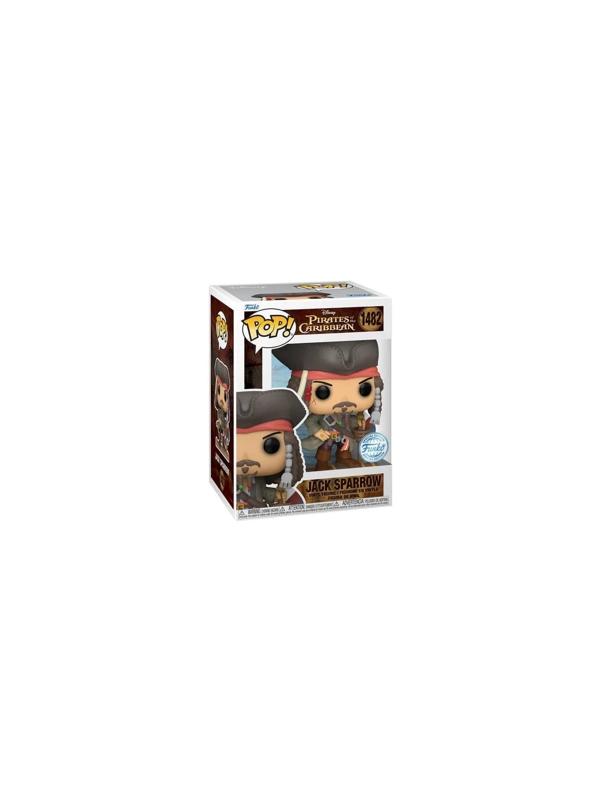 Funko POP! Piratas del Caribe: Jack Sparrow (1482) de Funko en Funko Pop | La Cueva Roja
