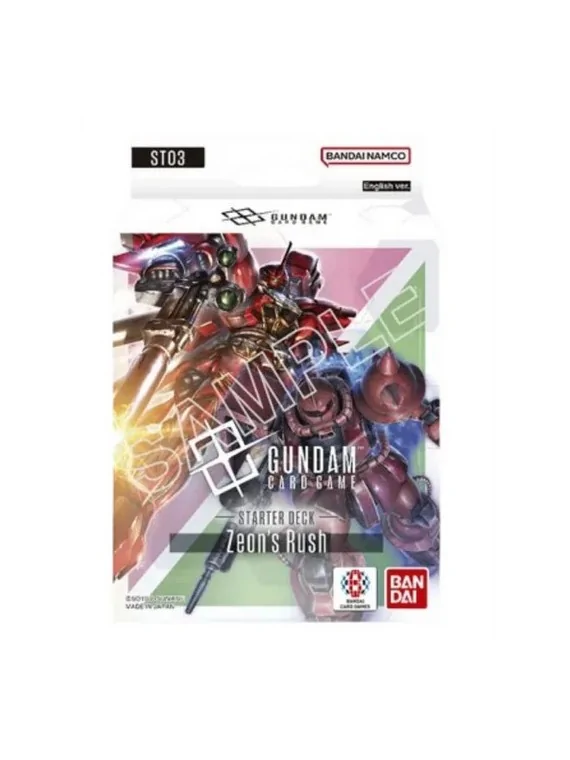 Gundam Card Game: ST03 Starter Deck (1) EN de Bandai en Gundam Card Game | La Cueva Roja