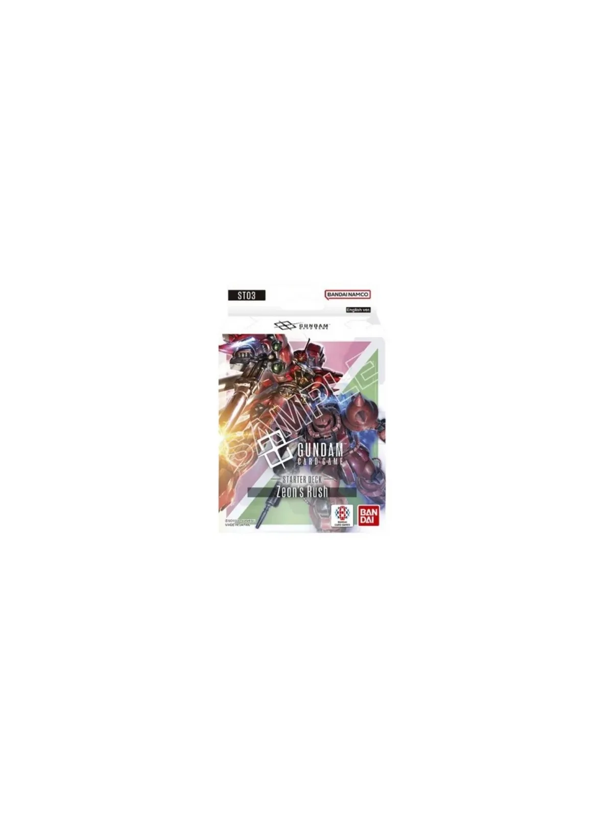 Gundam Card Game: ST03 Starter Deck (1) EN de Bandai en Gundam Card Game | La Cueva Roja
