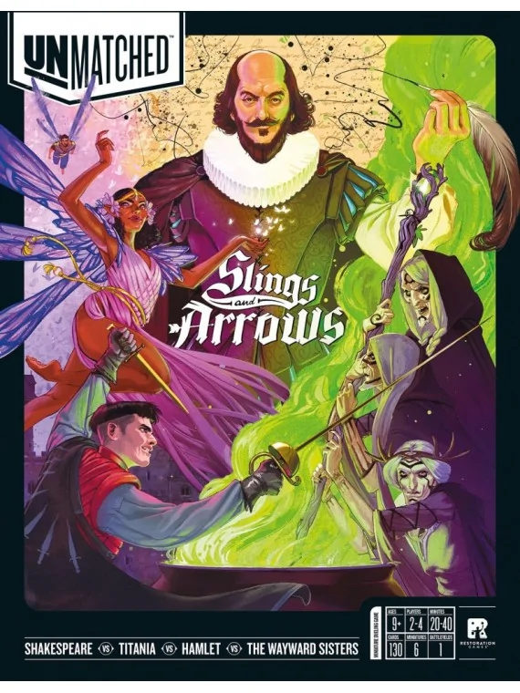 Unmatched: Slings and Arrows de TCG Factory en Juegos de Tablero | La Cueva Roja