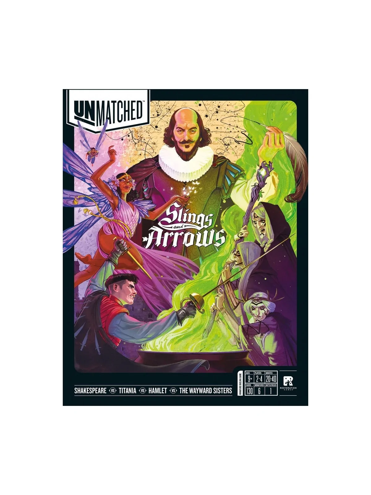 Unmatched: Slings and Arrows de TCG Factory en Juegos de Tablero | La Cueva Roja