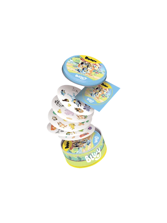 Dobble Bluey de Zygomatic en Juegos de Cartas | La Cueva Roja