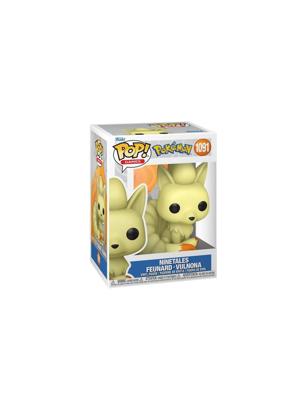 Funko POP! Pokemon: Ninetales (1091) de Funko en Funko Pop | La Cueva Roja