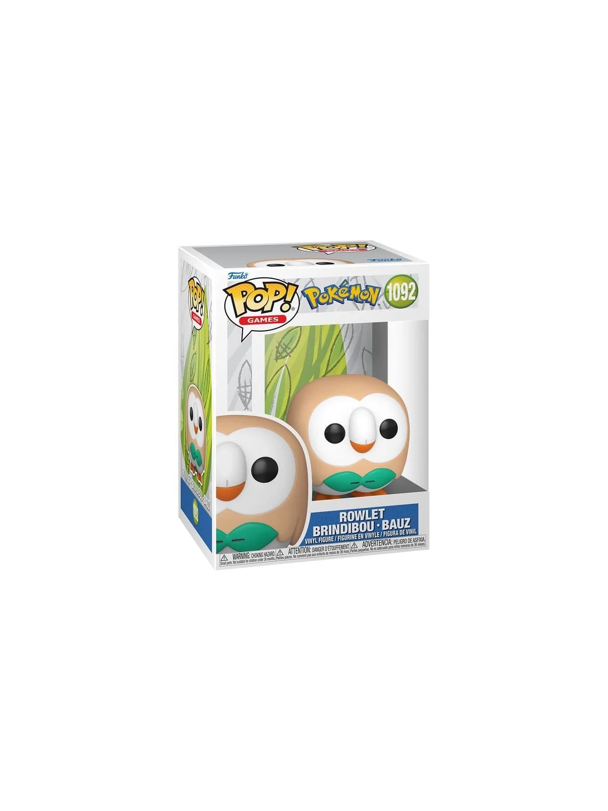 Funko POP! Pokemon: Rowlet (1092) de Funko en Funko Pop | La Cueva Roja