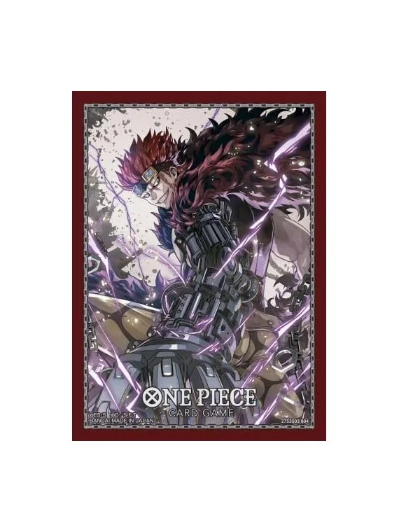 OPCG: Official Sleeves Limited Edition Vol.9 (Eustass Captain Kid) de Bandai en One Piece Card Game | La Cueva Roja