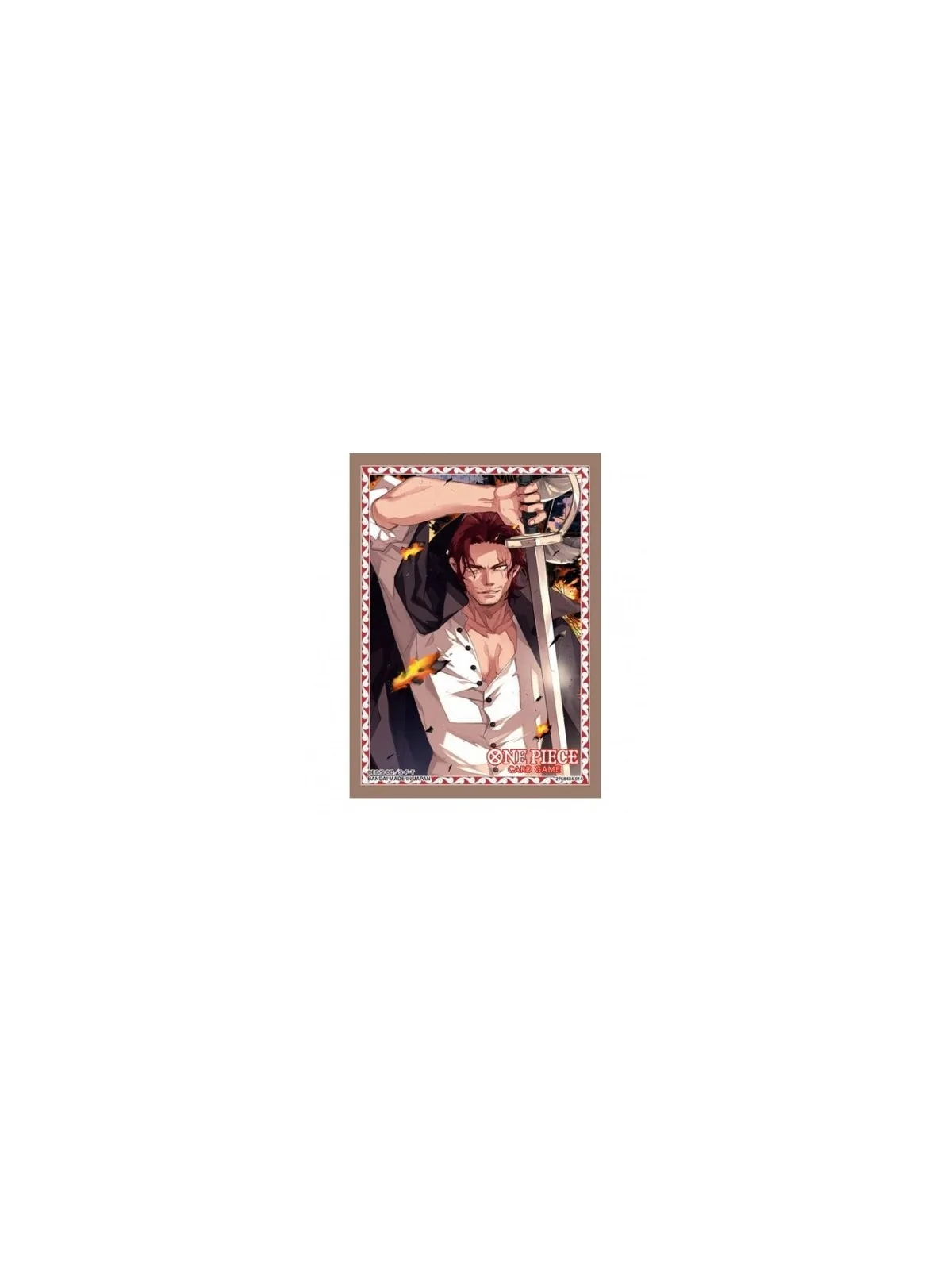 OPCG: Official Sleeves Limited Edition Vol.10 (Shanks) de Bandai en One Piece Card Game | La Cueva Roja