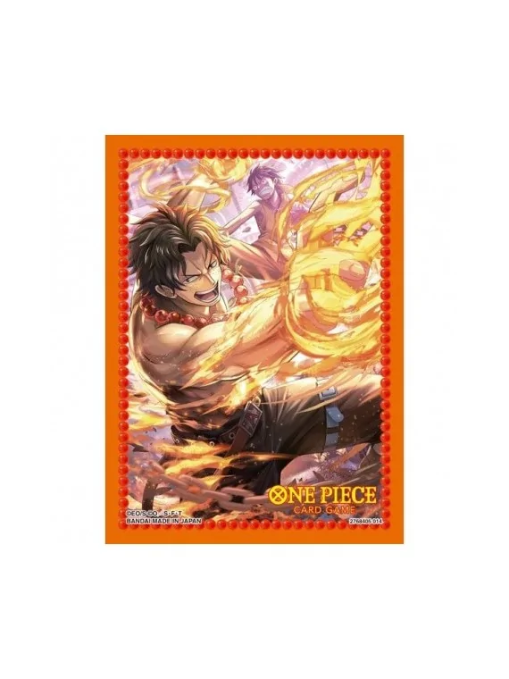 OPCG: Official Sleeves Limited Edition Vol.10 (Portgas D Ace) de Bandai en One Piece Card Game | La Cueva Roja