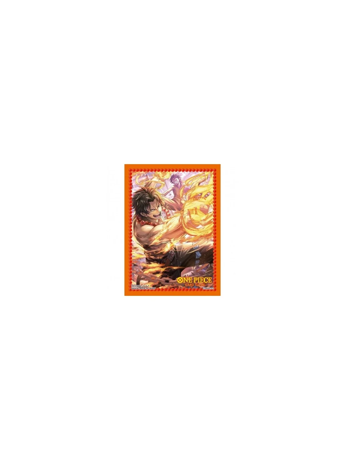 OPCG: Official Sleeves Limited Edition Vol.10 (Portgas D Ace) de Bandai en One Piece Card Game | La Cueva Roja